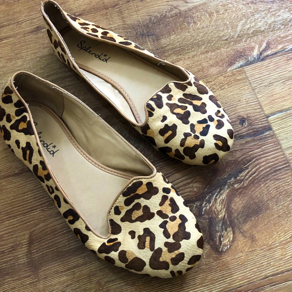 Splendid ‘Cannes’ Horsehair Animal Print Flats 11